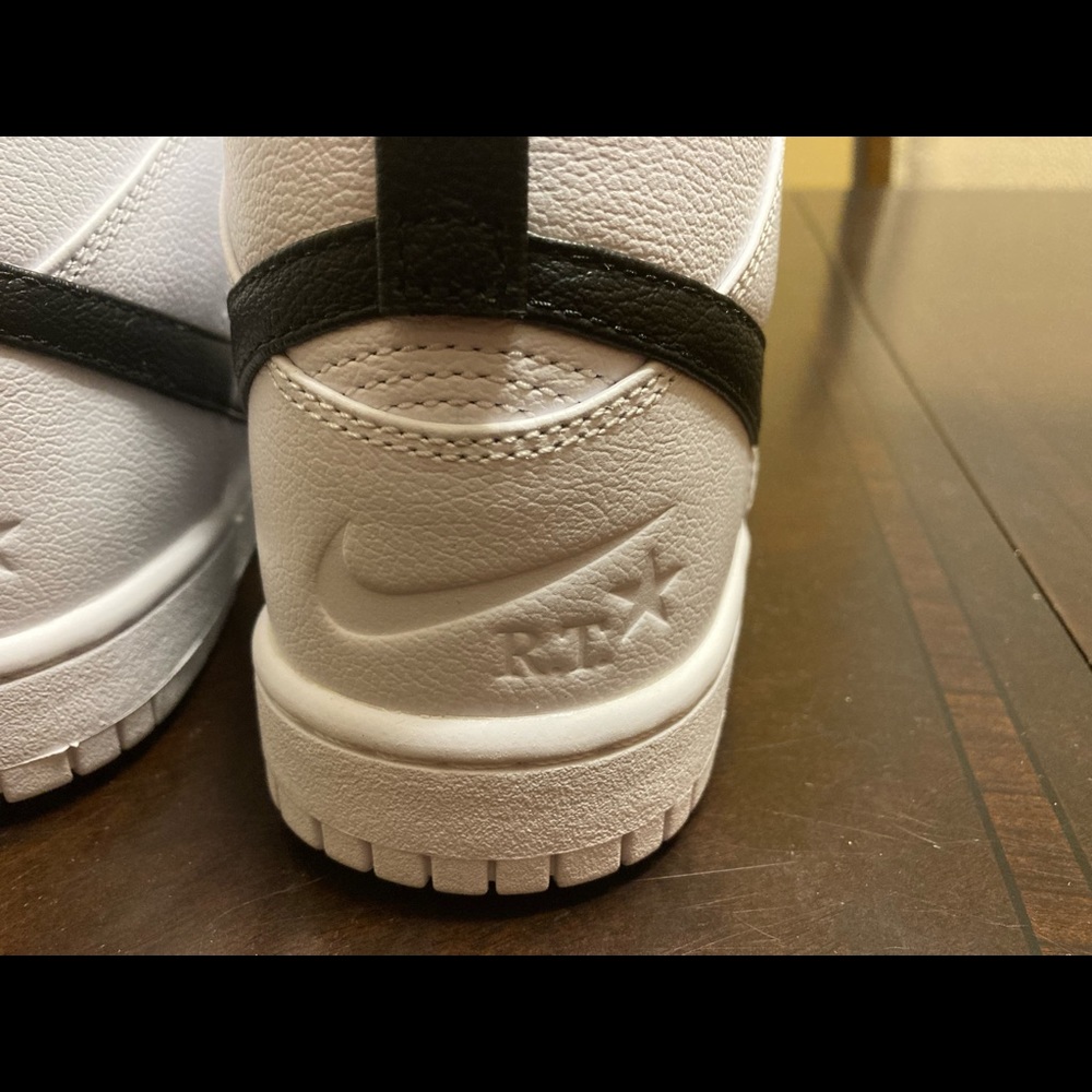 Nike White and Black High-Top Sneakers - Picture 10 of 13
